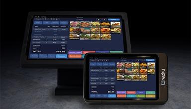 Rezku POS Full service solution for counter service and handheld tableside ordering and payments