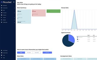 Ricochet POS Dashboard