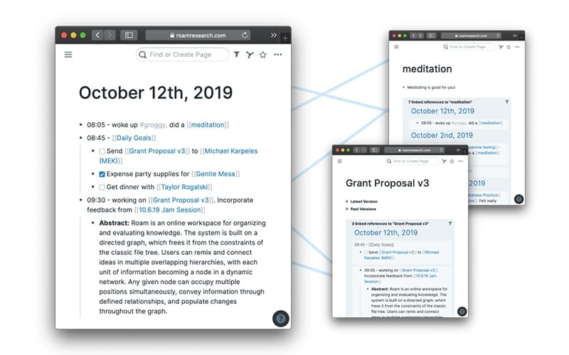 Roam Research Note Taking Tool