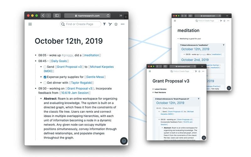 Roam Research Note Taking Tool