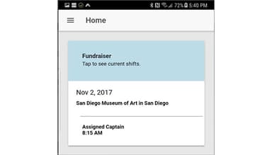 Roosted mobile dashboard