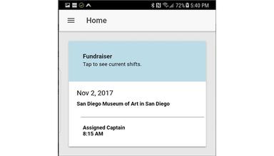 Roosted mobile dashboard
