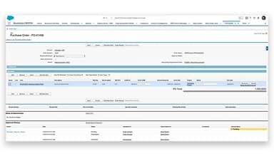 Rootstock Integrated PO Management