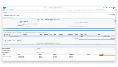 Rootstock Integrated PO Management