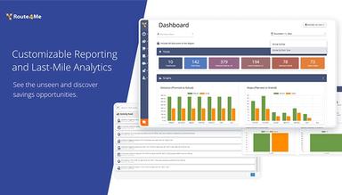 Route4Me Customizable Reporting and Last-Mile Analytics. - See the unseen and discover savings opportunities
