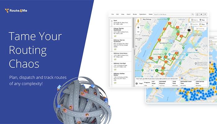 Route4Me Tame Your Routing Chaos - Routing Chaos Finally Solved, with Route4Me! Plan, Dispatch, and Track Routes of any Complexity.