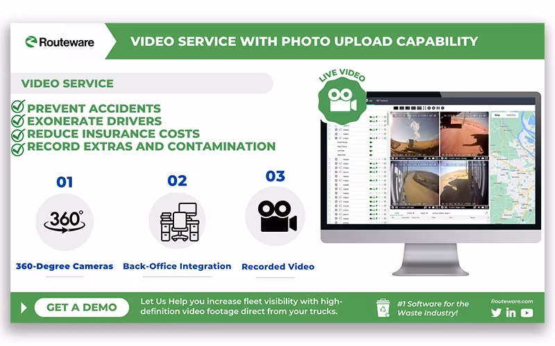 Routeware Service With Photo Upload