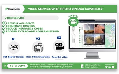 Routeware Service With Photo Upload