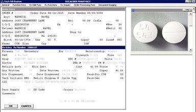 Rx30 Pharmacy System Order