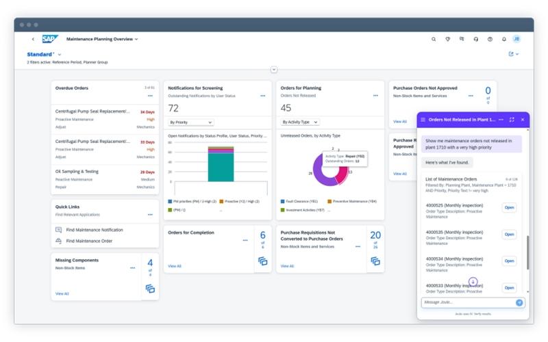 SAP EAM Maintenance