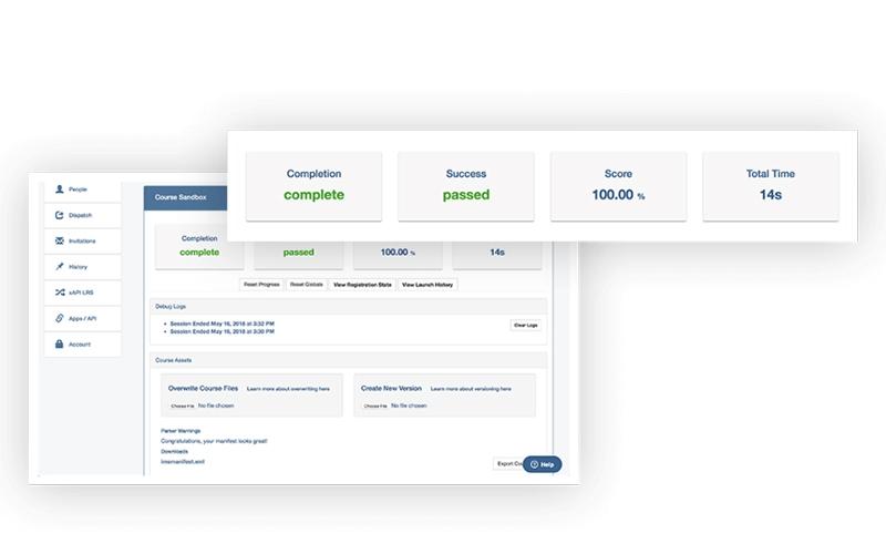 SCORM Cloud Course Completion