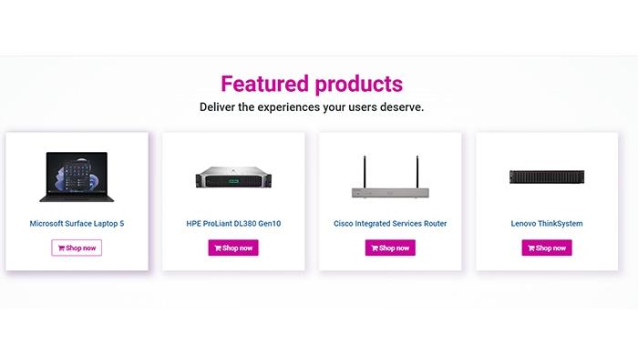SHI International Corp Featured Products