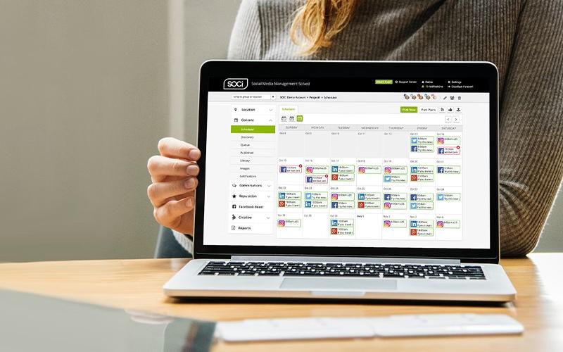 SOCi Software Schedules