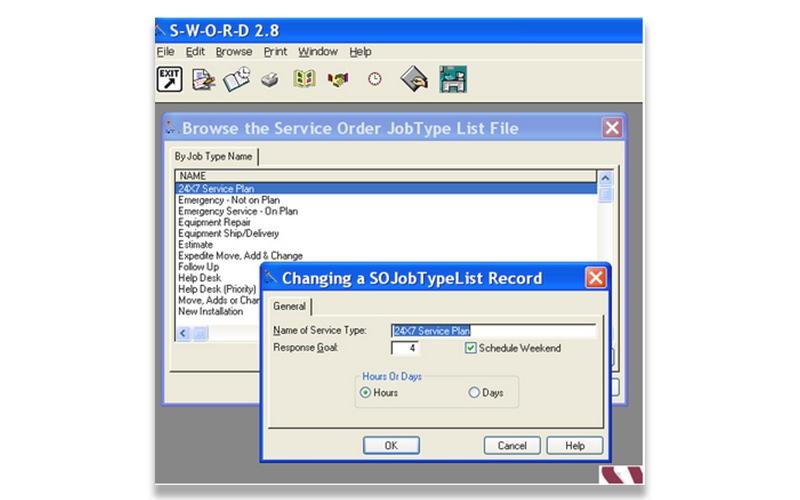 SWORD Jobtype List File