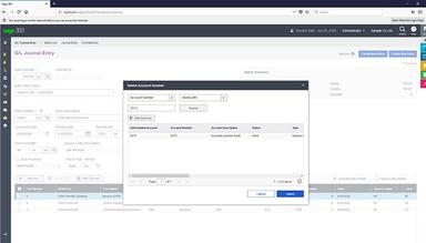 Sage 300cloud General Ledger
