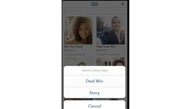 SalesHood Deal Win Story Sharing