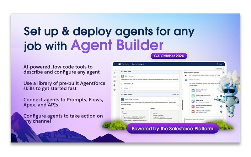 Salesforce Agentforce Agent Builder