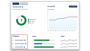 Salesforce Customer Success Score Board