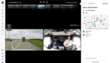 Samsara Dash Cam Footage