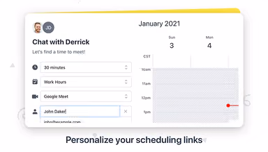 SavvyCal Personalization Made Easy.