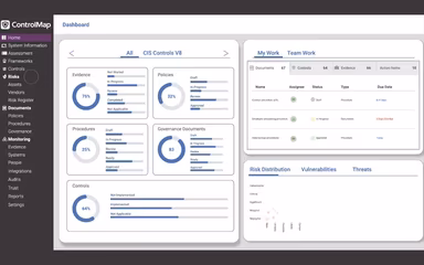 ScalePad ControlMap Dashboard