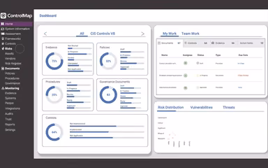 ScalePad ControlMap Dashboard