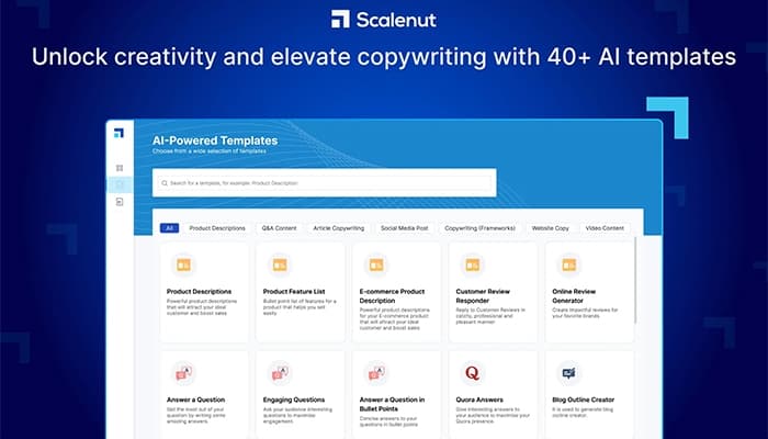 Scalenut Unlock creativity and elevate copywriting