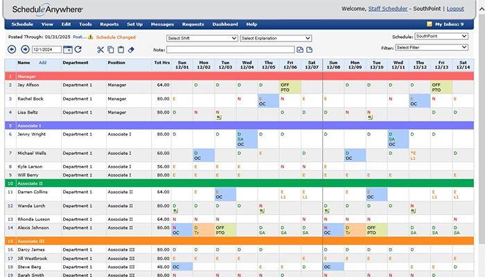 ScheduleAnywhere Scheduling for Employees