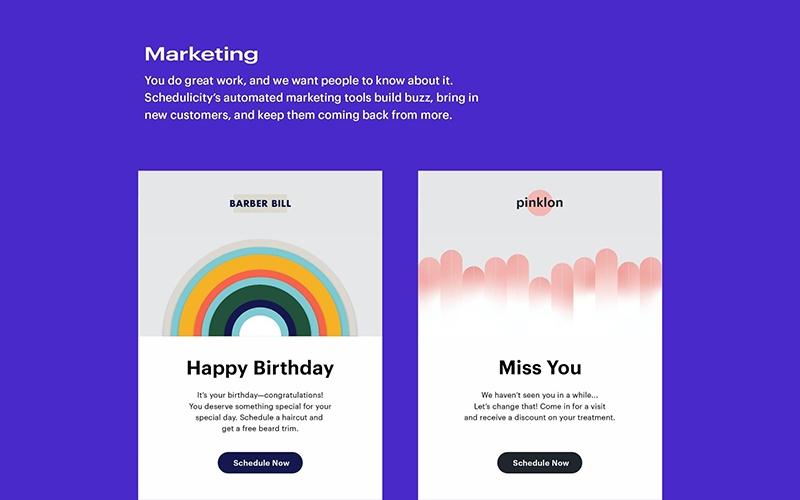 Schedulicity Marketing