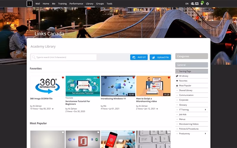 Schoox-content-library
