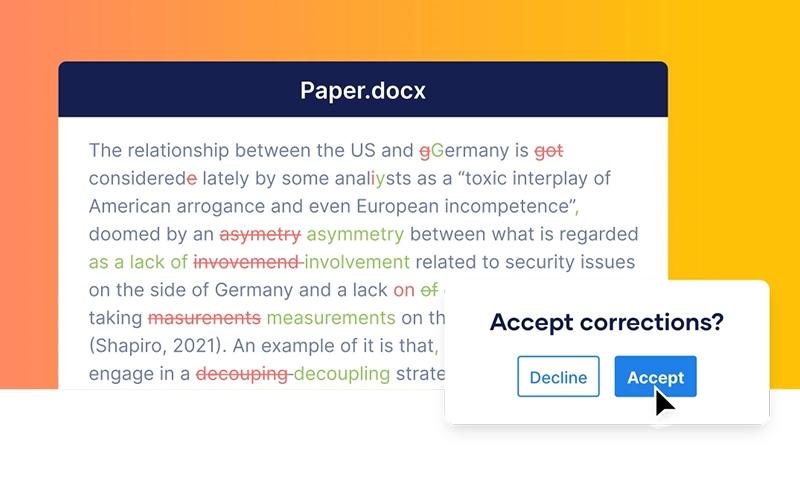 Scribbr Free Plagiarism Checker