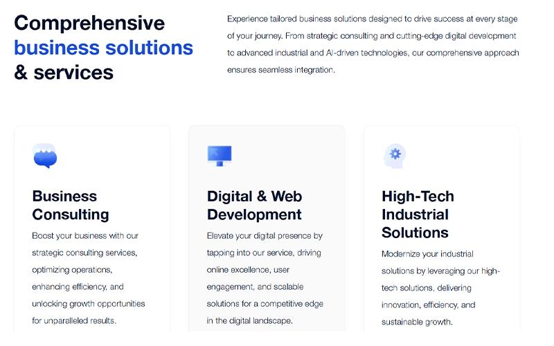 Seargin Comprehensive Business Solutions and Services