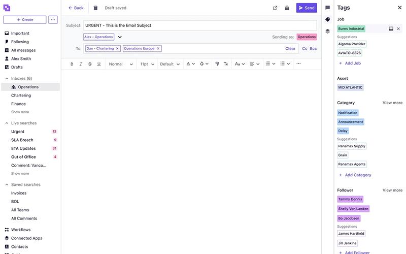 Sedna Message Composer