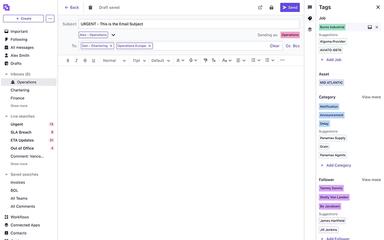 Sedna Message Composer