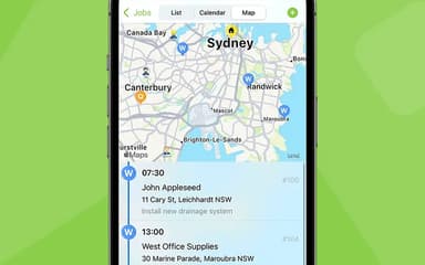 ServiceM8 See staff & job locations
