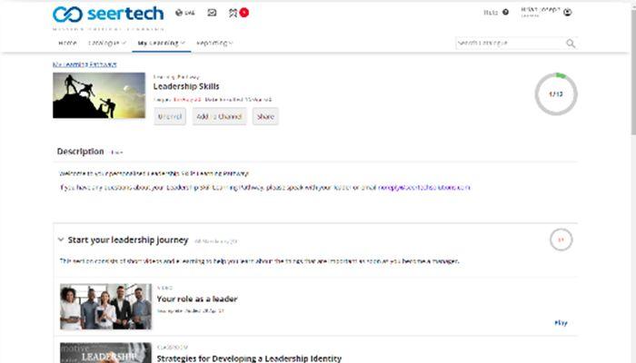 Seertech Learning Learning path