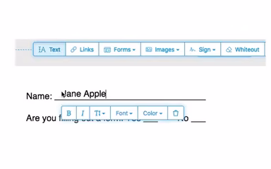 Fill Out Forms