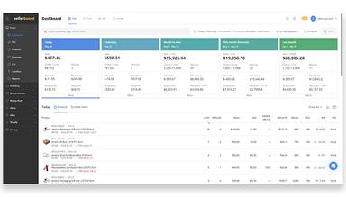 Sellerboard View Sales, Costs and Profits at Glance