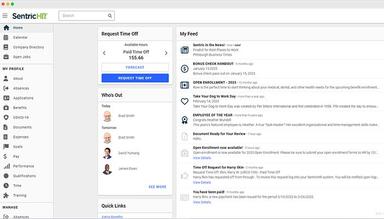 Sentric Hr Homepage