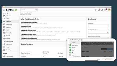 Sentric Hr Manage Benefits