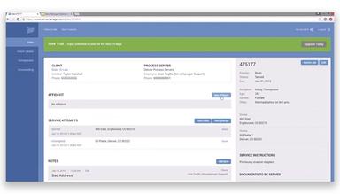 ServeManager affadavits