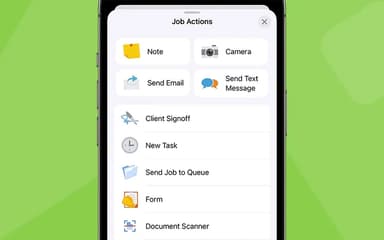 ServiceM8 Save notes, photos & signatures