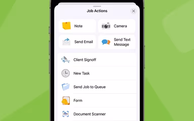 ServiceM8 Save notes, photos & signatures