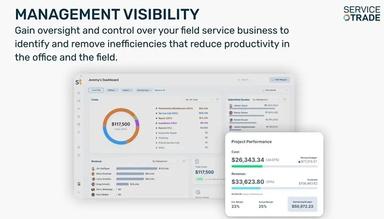 ServiceTrade Management Visibility