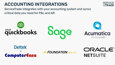 ServiceTrade Accounting Integrations