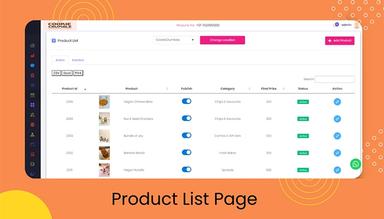 SetMyCart Product List