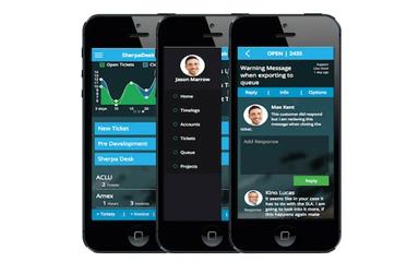 SherpaDesk Mobile App