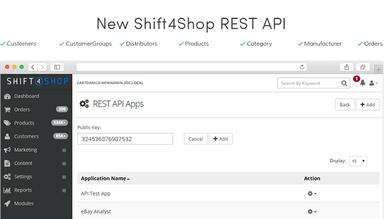 Shift4Shop API Integrations