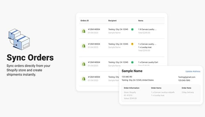 ShipSaving Sync Orders