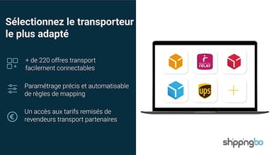 Sélectionnez le transporteur le plus adapté
